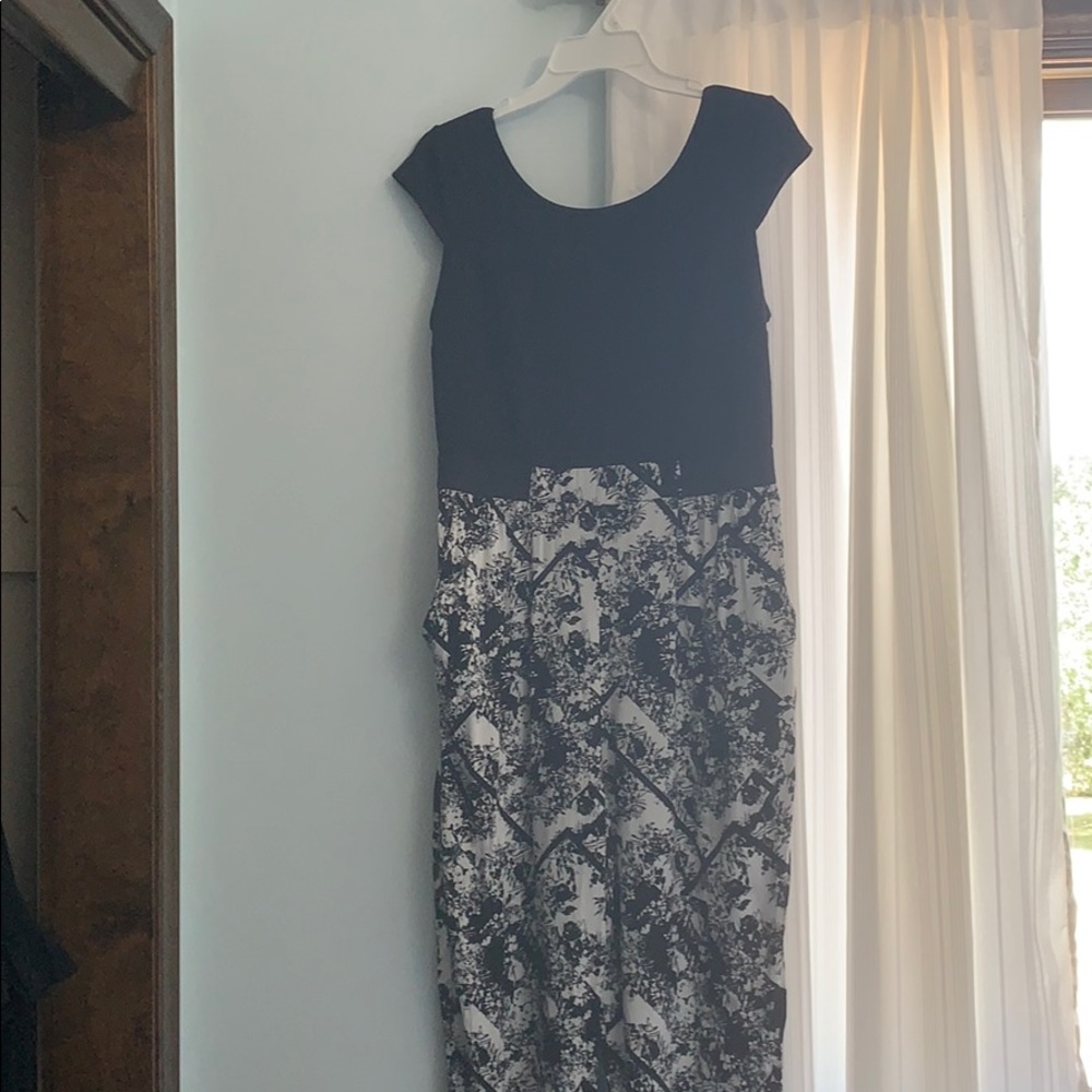 Black and White Jumpsuit